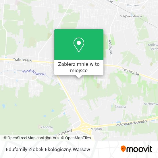 Mapa Edufamily Żłobek Ekologiczny