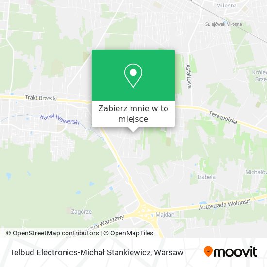 Mapa Telbud Electronics-Michał Stankiewicz