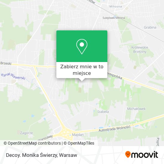 Mapa Decoy. Monika Świerzy