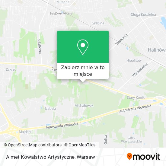 Mapa Almet Kowalstwo Artystyczne