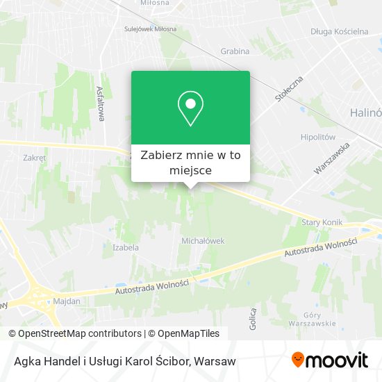 Mapa Agka Handel i Usługi Karol Ścibor