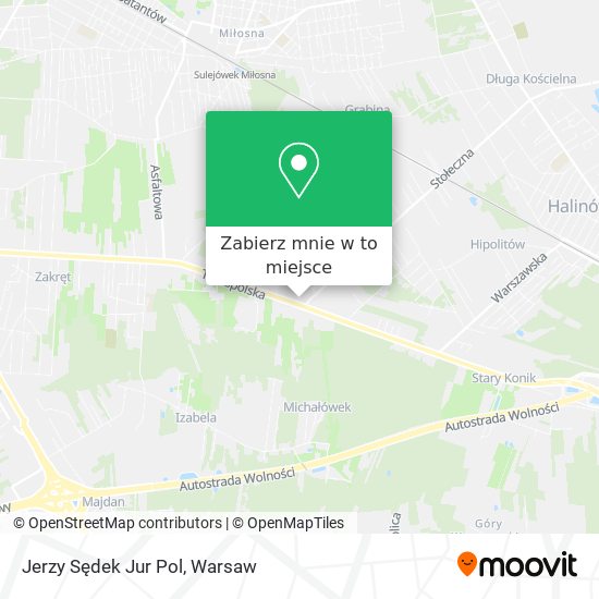 Mapa Jerzy Sędek Jur Pol