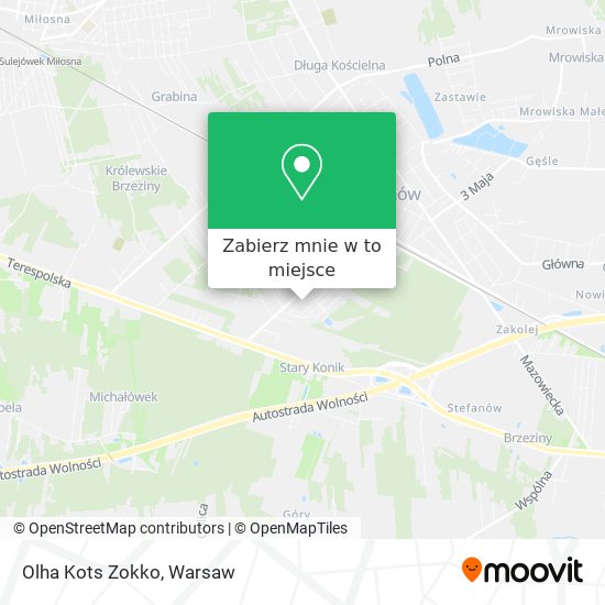 Mapa Olha Kots Zokko