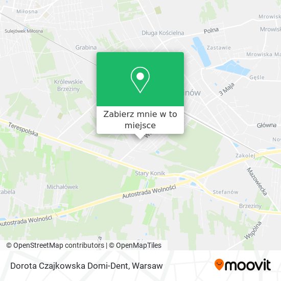 Mapa Dorota Czajkowska Domi-Dent