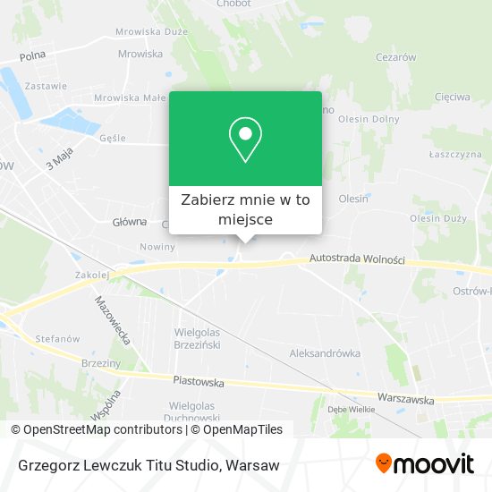 Mapa Grzegorz Lewczuk Titu Studio