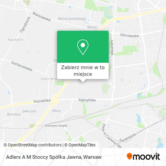 Mapa Adlers A M Stoccy Spółka Jawna