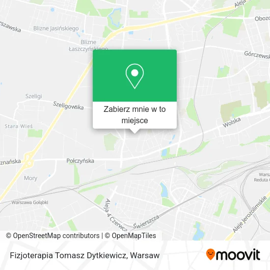 Mapa Fizjoterapia Tomasz Dytkiewicz