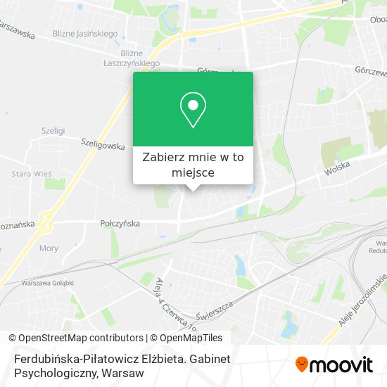 Mapa Ferdubińska-Piłatowicz Elżbieta. Gabinet Psychologiczny