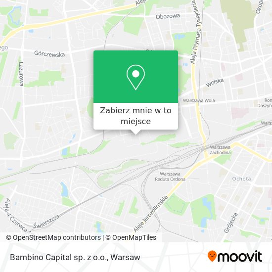 Mapa Bambino Capital sp. z o.o.