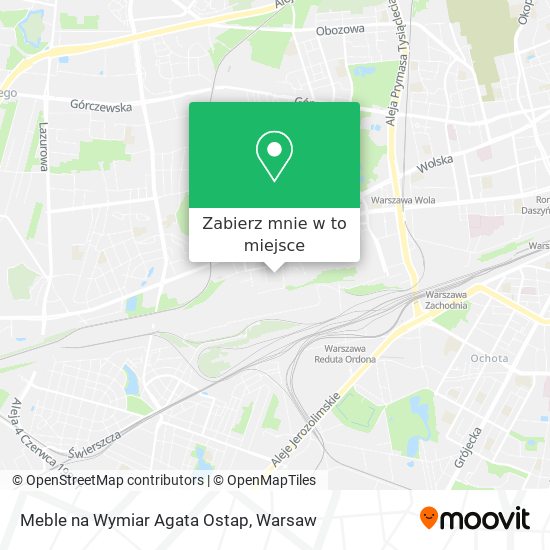 Mapa Meble na Wymiar Agata Ostap