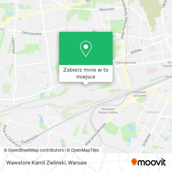 Mapa Wawstore Kamil Zieliński