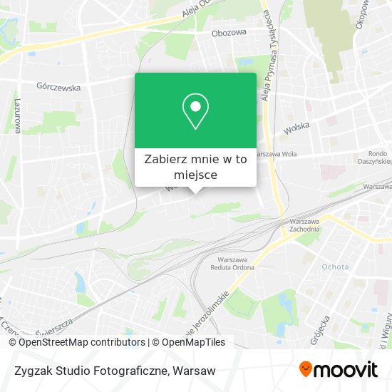 Mapa Zygzak Studio Fotograficzne