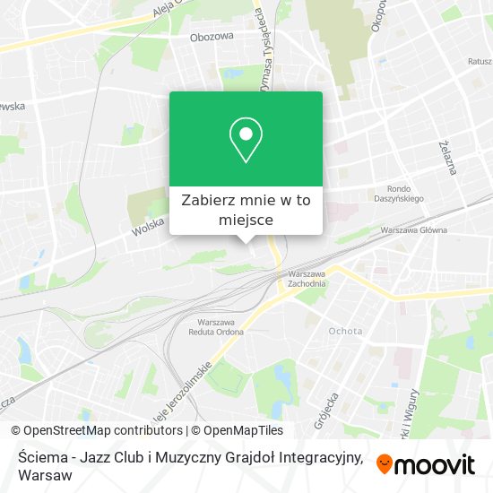 Mapa Ściema - Jazz Club i Muzyczny Grajdoł Integracyjny