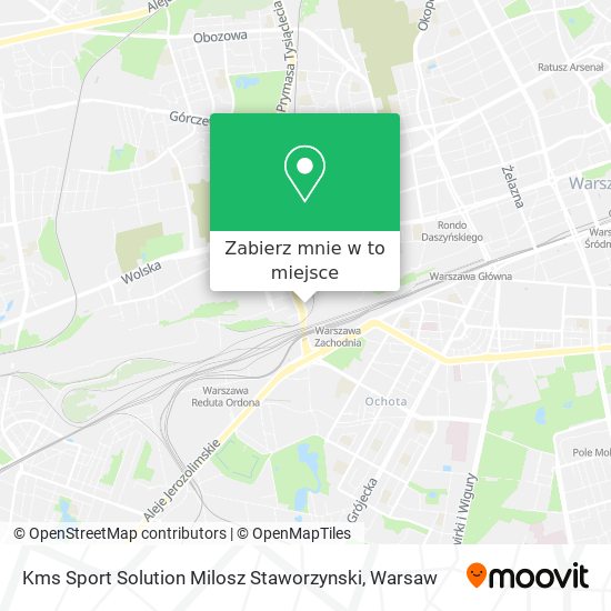 Mapa Kms Sport Solution Milosz Staworzynski