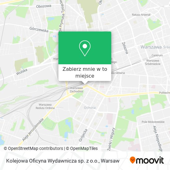 Mapa Kolejowa Oficyna Wydawnicza sp. z o.o.