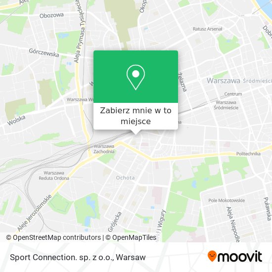 Mapa Sport Connection. sp. z o.o.