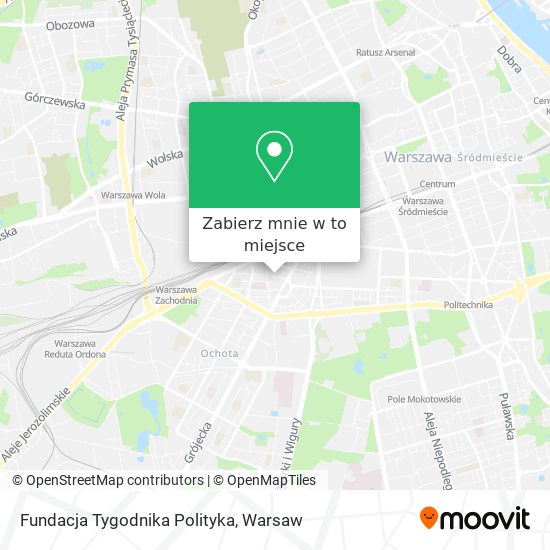 Mapa Fundacja Tygodnika Polityka