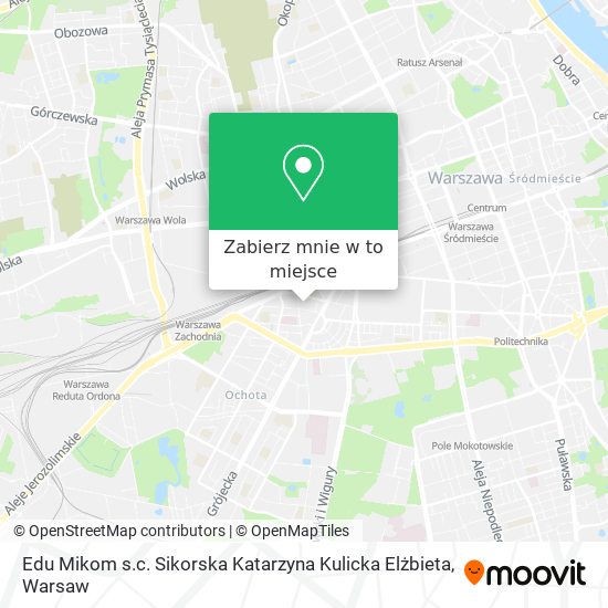 Mapa Edu Mikom s.c. Sikorska Katarzyna Kulicka Elżbieta