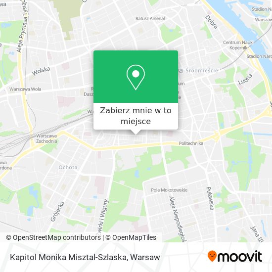 Mapa Kapitol Monika Misztal-Szlaska