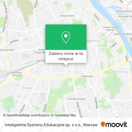 Mapa Inteligentne Systemy Edukacyjne sp. z o.o.