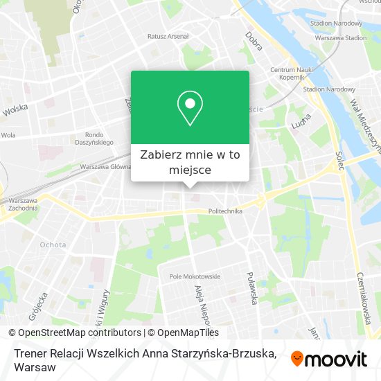 Mapa Trener Relacji Wszelkich Anna Starzyńska-Brzuska