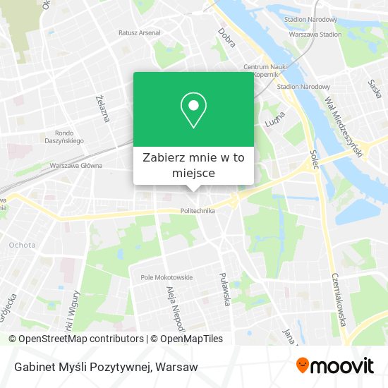 Mapa Gabinet Myśli Pozytywnej