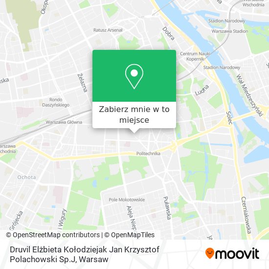 Mapa Druvil Elżbieta Kołodziejak Jan Krzysztof Polachowski Sp.J