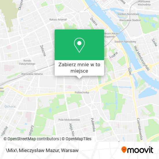 Mapa \Mix\ Mieczysław Mazur