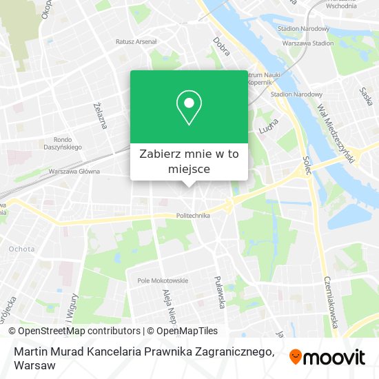 Mapa Martin Murad Kancelaria Prawnika Zagranicznego