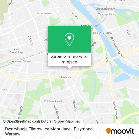 Mapa Dystrybucja Filmów Ice Mont Jacek Ejsymond