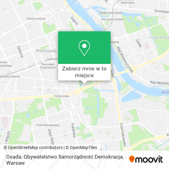 Mapa Osada. Obywatelstwo Samorządność Demokracja