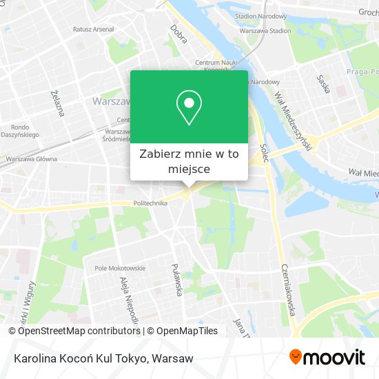 Mapa Karolina Kocoń Kul Tokyo