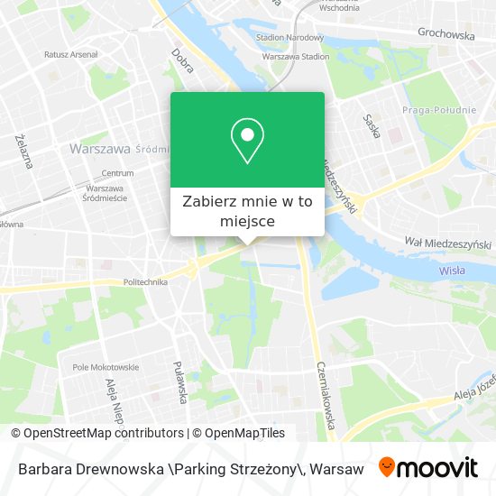 Mapa Barbara Drewnowska \Parking Strzeżony\