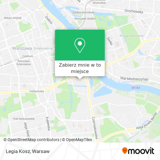 Mapa Legia Kosz