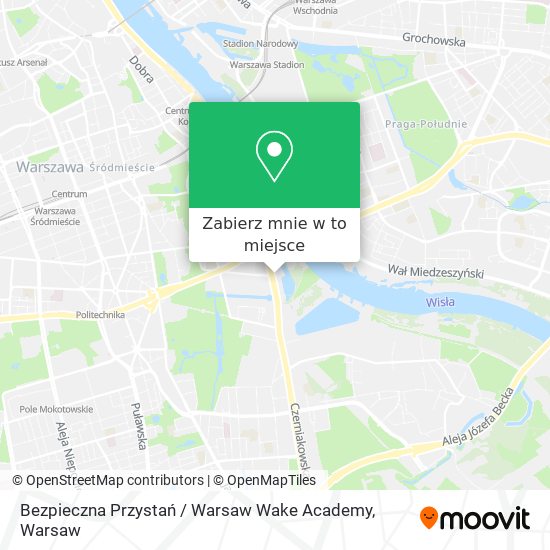 Mapa Bezpieczna Przystań / Warsaw Wake Academy