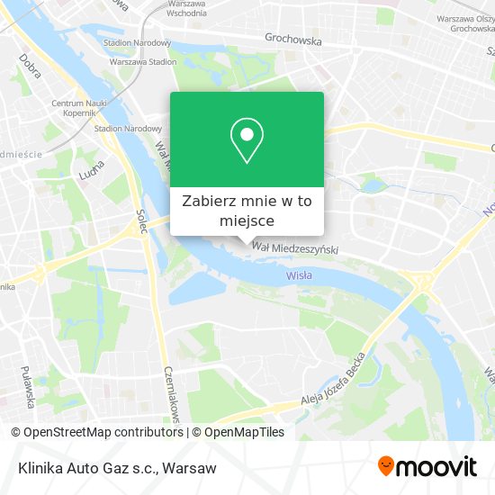 Mapa Klinika Auto Gaz s.c.