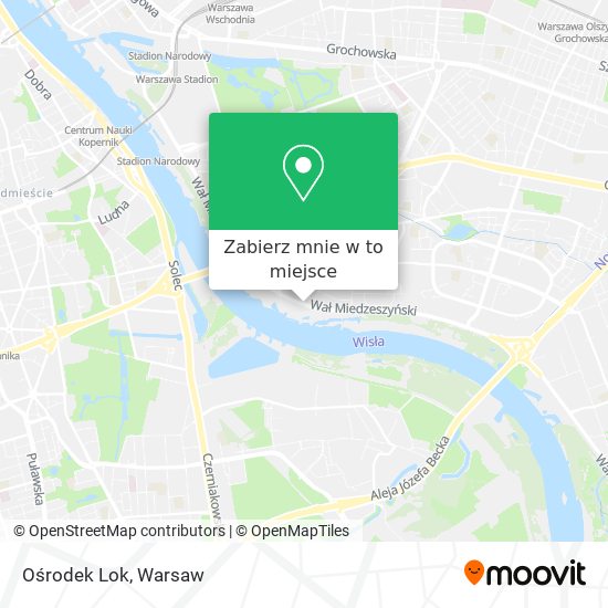 Mapa Ośrodek Lok