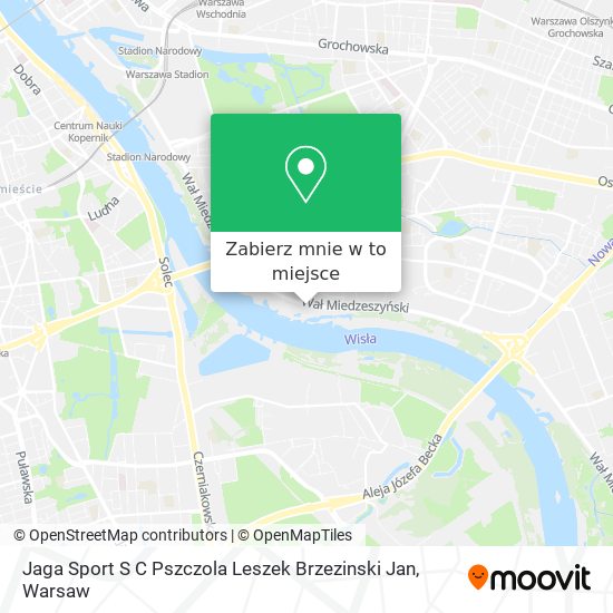 Mapa Jaga Sport S C Pszczola Leszek Brzezinski Jan