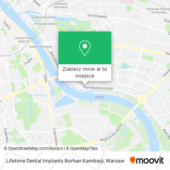 Mapa Lifetime Dental Implants Borhan Kambarji