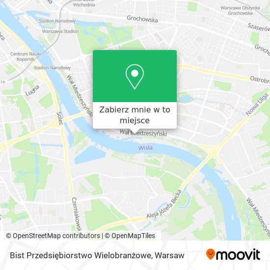 Mapa Bist Przedsiębiorstwo Wielobranżowe