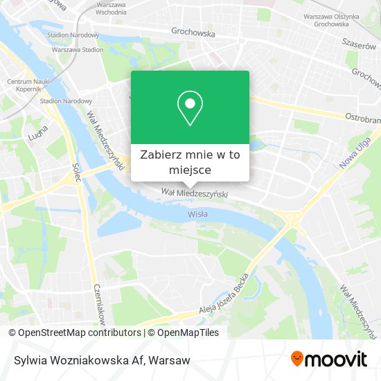 Mapa Sylwia Wozniakowska Af