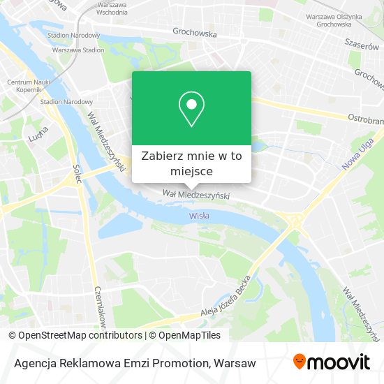 Mapa Agencja Reklamowa Emzi Promotion