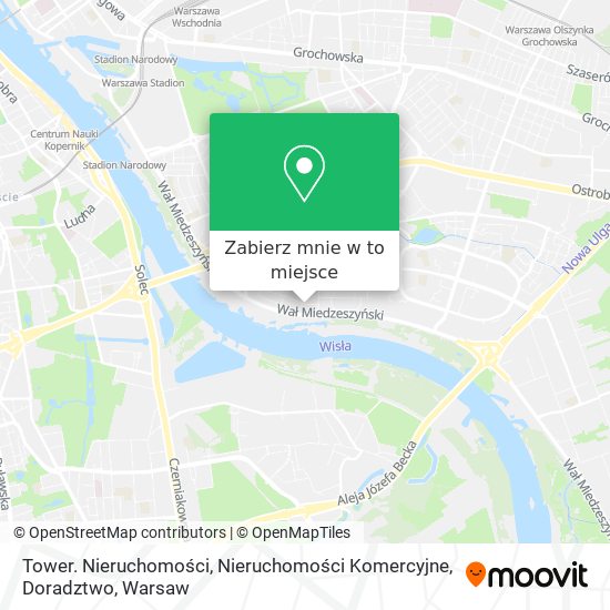 Mapa Tower. Nieruchomości, Nieruchomości Komercyjne, Doradztwo