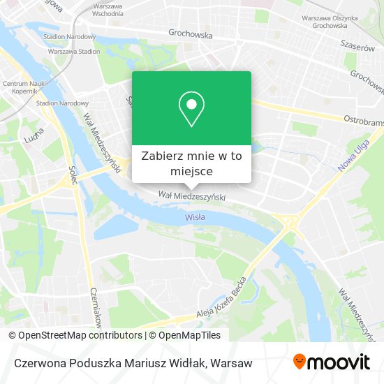 Mapa Czerwona Poduszka Mariusz Widłak