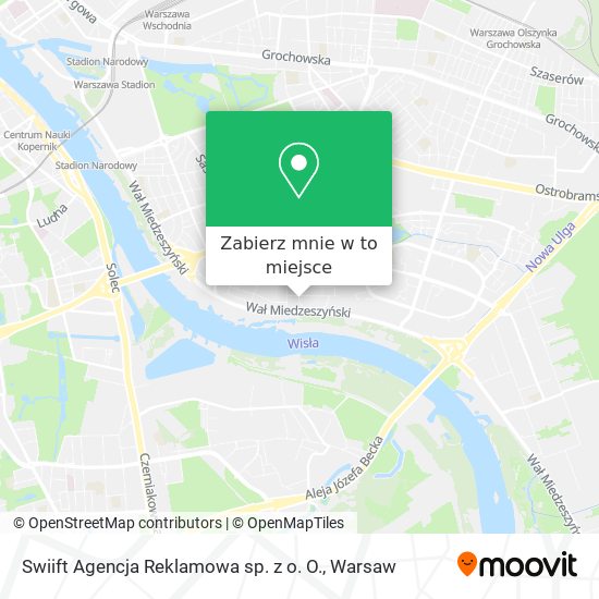 Mapa Swiift Agencja Reklamowa sp. z o. O.