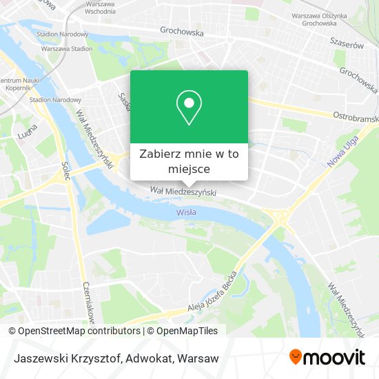 Mapa Jaszewski Krzysztof, Adwokat