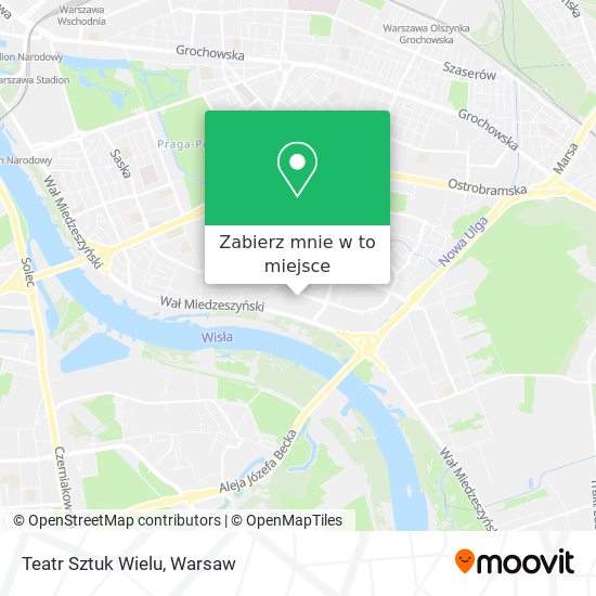 Mapa Teatr Sztuk Wielu