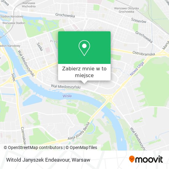 Mapa Witold Janyszek Endeavour