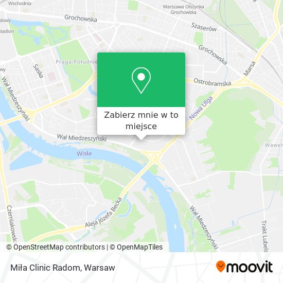 Mapa Miła Clinic Radom