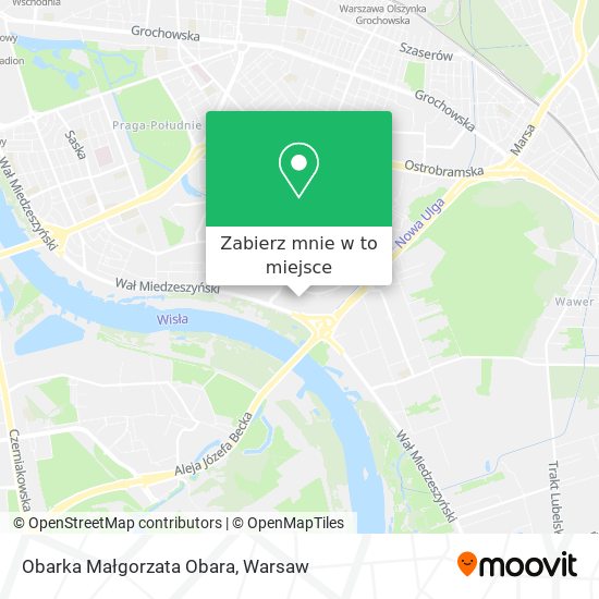 Mapa Obarka Małgorzata Obara